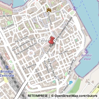 Mappa Corso Roma,  28, 72100 Brindisi, Brindisi (Puglia)