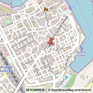 Mappa Largo Otranto, 16, 72100 Brindisi, Brindisi (Puglia)