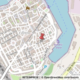 Mappa Via Lata,  82, 72100 Brindisi, Brindisi (Puglia)