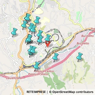 Mappa Via Francesco Saverio Nitti, 85100 Potenza PZ, Italia (1.08895)