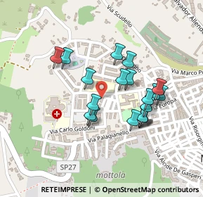 Mappa Via Cesare Beccaria, 74017 Mottola TA, Italia (0.209)