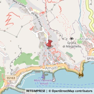 Mappa Via Supportico Rua, 6, Interno 2, 84011 Amalfi SA, Italia, 84011 Amalfi, Salerno (Campania)