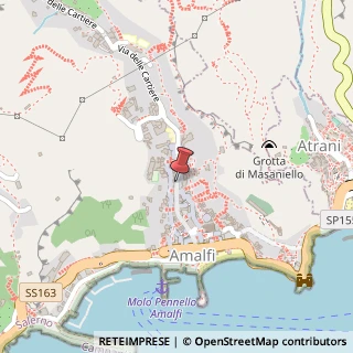 Mappa Via Pietro Capuano, 29, 84011 Amalfi, Salerno (Campania)
