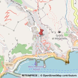 Mappa Supportico Rua Nova Mercatorum, 8, 84011 Amalfi SA, Italia, 84011 Amalfi, Salerno (Campania)