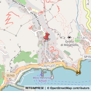 Mappa Via Pietro Capuano, 49, 84011 Amalfi, Salerno (Campania)