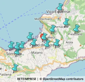 Mappa Via Carlo Amalfi, 80063 Piano di Sorrento NA, Italia (2.22143)