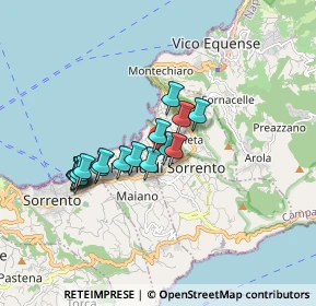 Mappa Via Carlo Amalfi, 80063 Piano di Sorrento NA, Italia (1.48706)