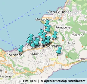 Mappa Via Carlo Amalfi, 80063 Piano di Sorrento NA, Italia (0.97882)