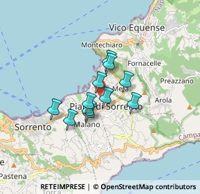 Mappa Via Carlo Amalfi, 80063 Piano di Sorrento NA, Italia (1.16909)