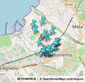 Mappa Via Carlo Amalfi, 80063 Piano di Sorrento NA, Italia (0.328)