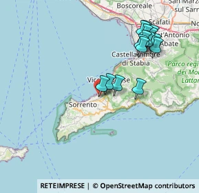 Mappa Via Carlo Amalfi, 80063 Piano di Sorrento NA, Italia (8.52667)