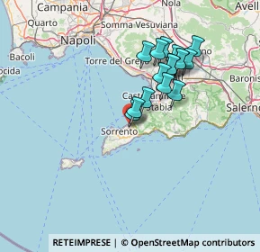 Mappa Via Carlo Amalfi, 80063 Piano di Sorrento NA, Italia (12.96188)