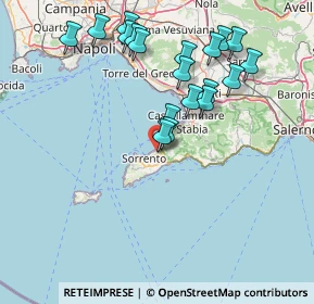 Mappa Via Carlo Amalfi, 80063 Piano di Sorrento NA, Italia (16.94737)