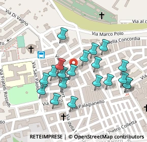 Mappa Via San Francesco D'Assisi, 74017 Mottola TA, Italia (0.1165)