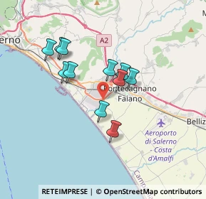 Mappa Rampa dei Longobardi, 84131 Salerno SA, Italia (3.10182)