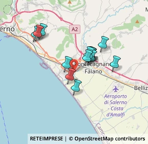 Mappa Rampa dei Longobardi, 84131 Salerno SA, Italia (2.905)