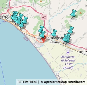 Mappa Rampa dei Longobardi, 84131 Salerno SA, Italia (5.04278)