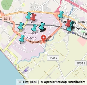 Mappa Rampa dei Longobardi, 84131 Salerno SA, Italia (1.0205)