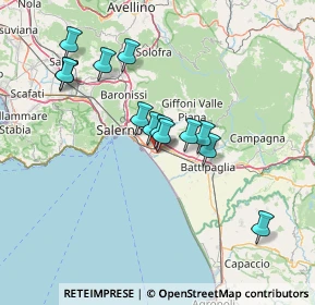 Mappa Rampa dei Longobardi, 84131 Salerno SA, Italia (13.60462)
