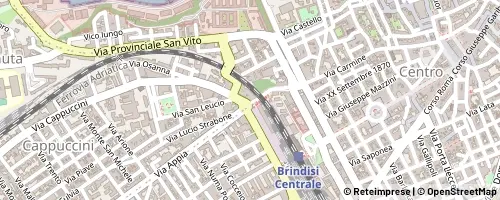 Mappa Brindisi