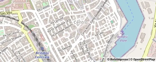 Mappa Brindisi