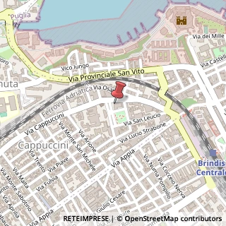 Mappa Piazza Di Summa Antonino 4, 72100 Brindisi BR, Italia, 72100 Brindisi, Brindisi (Puglia)