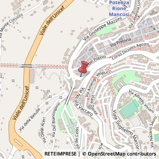 Mappa Corso Umberto I,  19, 85100 Potenza, Potenza (Basilicata)