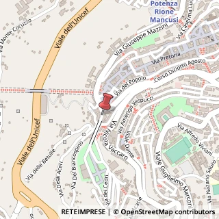 Mappa Via della Pineta, 6, 85100 Potenza, Potenza (Basilicata)