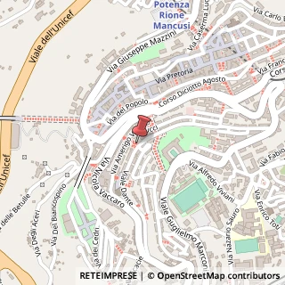 Mappa Viale Dante, 21, 85100 Potenza, Potenza (Basilicata)