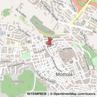 Mappa Via Risorgimento, 162, 74017 Mottola, Taranto (Puglia)
