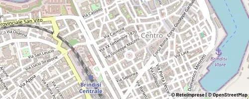 Mappa Brindisi