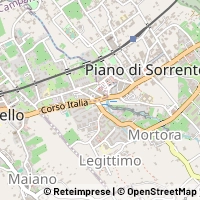 Map Piano di Sorrento