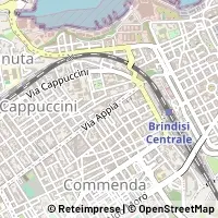 Mapa Brindisi