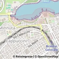 Mapa Brindisi