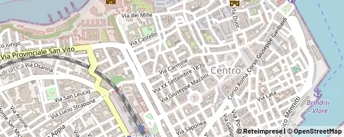 Mappa Brindisi