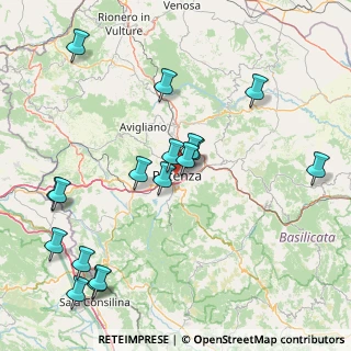 Mappa Larghetto Pisacane, 85100 Potenza PZ, Italia (19.87118)