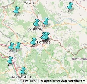 Mappa Larghetto Pisacane, 85100 Potenza PZ, Italia (16.18923)