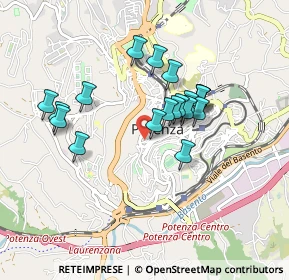 Mappa Larghetto Pisacane, 85100 Potenza PZ, Italia (0.80053)