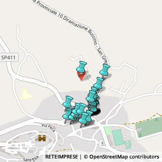 Mappa Contrada Cornito, 84021 Buccino SA, Italia (0.26)