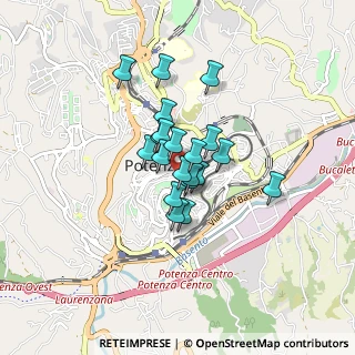 Mappa Via, 85100 Potenza PZ, Italia (0.5725)