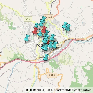 Mappa Via, 85100 Potenza PZ, Italia (1.191)