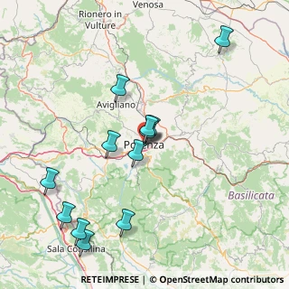 Mappa CAP, 85100 Potenza PZ, Italia (17.59)