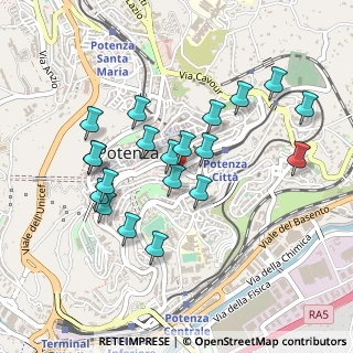 Mappa Via, 85100 Potenza PZ, Italia (0.47)