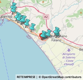 Mappa Via Brun Stefano, 84131 Salerno SA, Italia (4.03)
