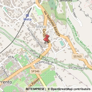 Mappa Piazza Vittorio Veneto, 234, 80062 Meta, Napoli (Campania)