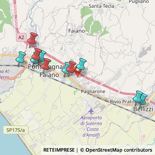 Mappa Via Gaetano Salvemini, 84090 Pontecagnano Faiano SA, Italia (2.41091)