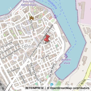 Mappa Via Annunziata, 11, 72100 Brindisi, Brindisi (Puglia)