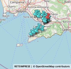 Mappa Via Francesco Ciampa, 80063 Piano di Sorrento NA, Italia (11.623)