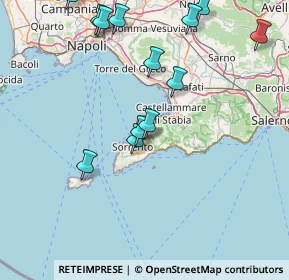 Mappa Via Francesco Ciampa, 80063 Piano di Sorrento NA, Italia (19.37308)