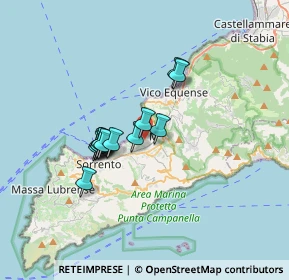 Mappa Via Francesco Ciampa, 80063 Piano di Sorrento NA, Italia (2.66308)